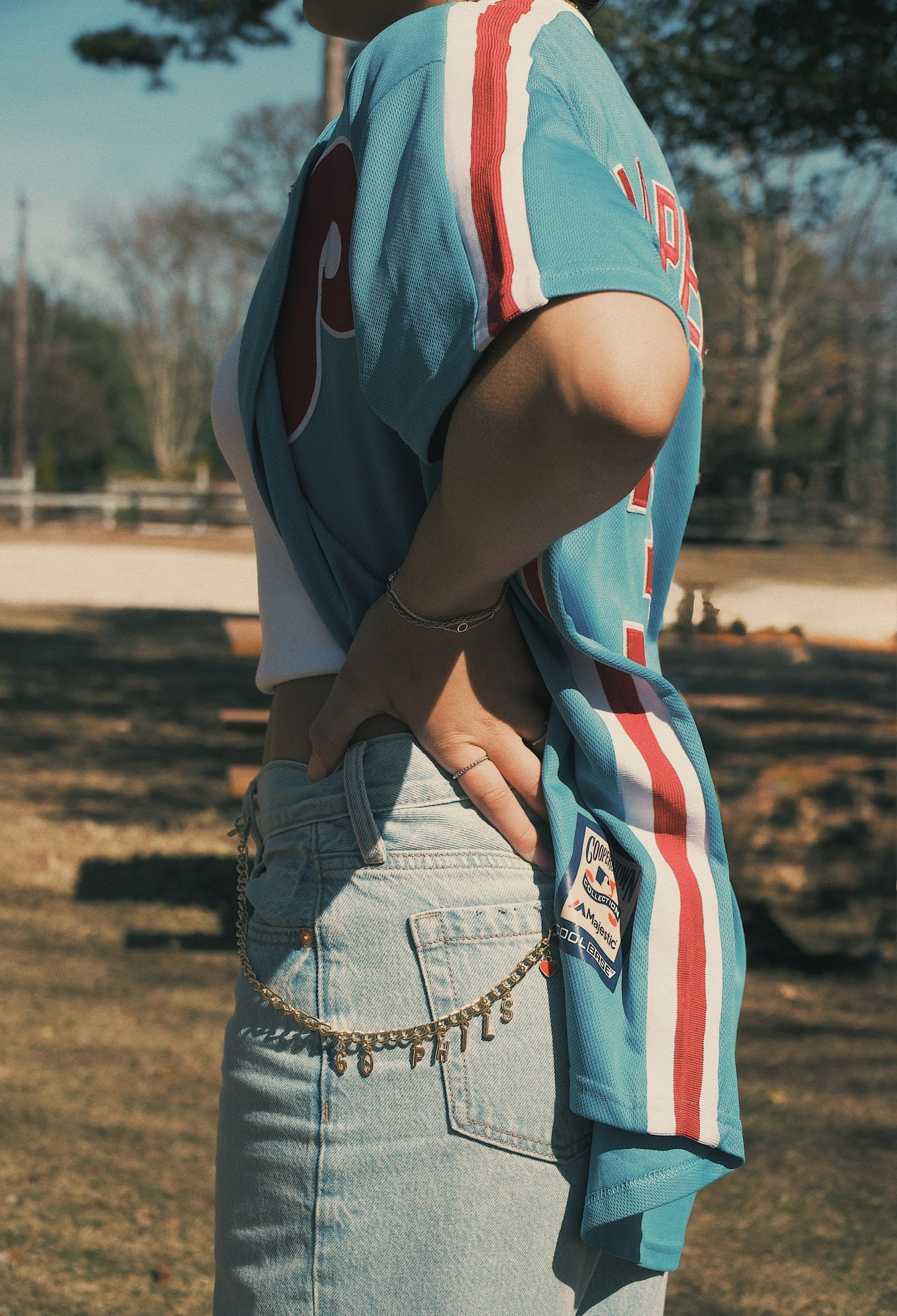 Baseball Belt Chain