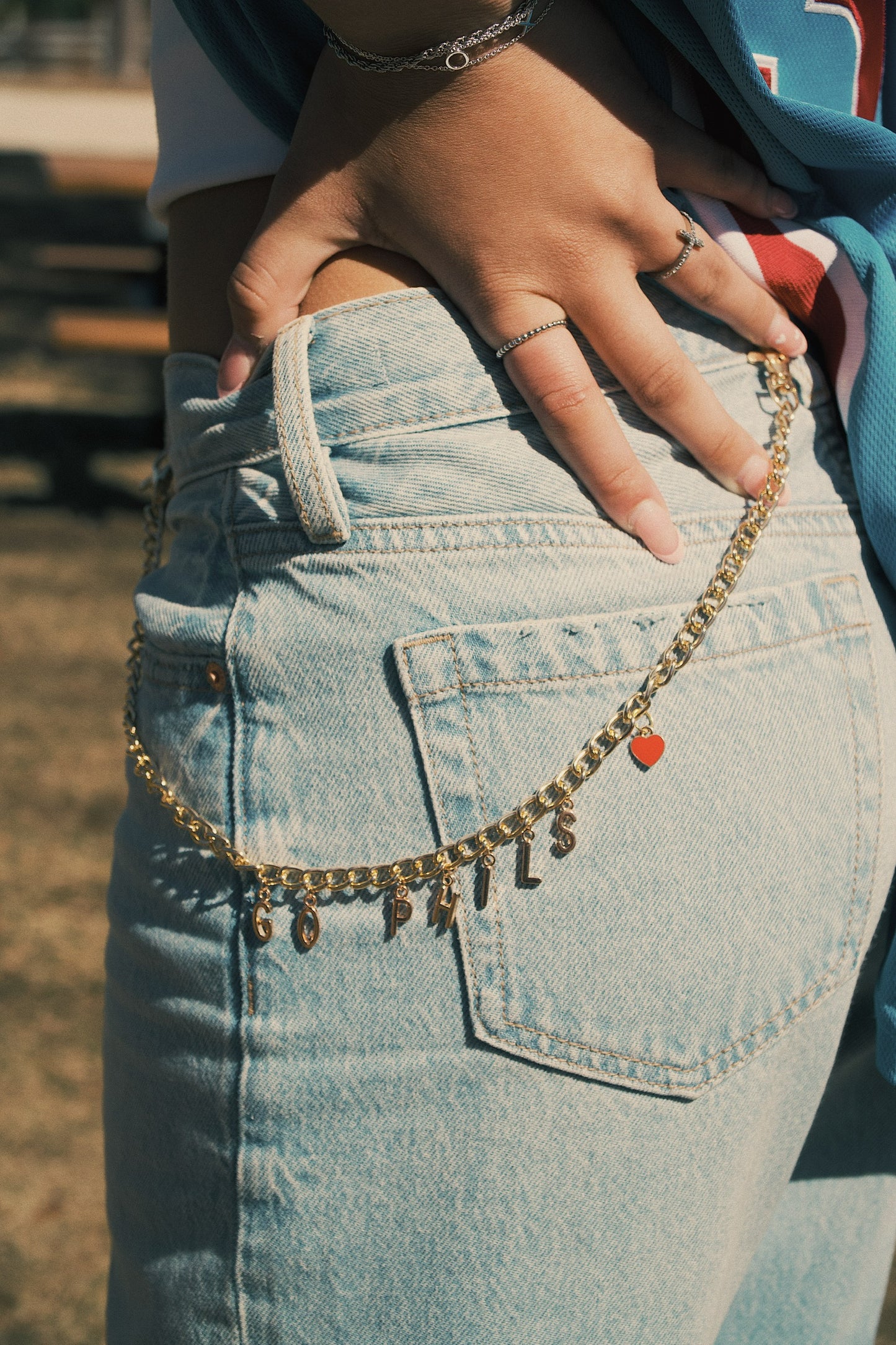 Baseball Belt Chain