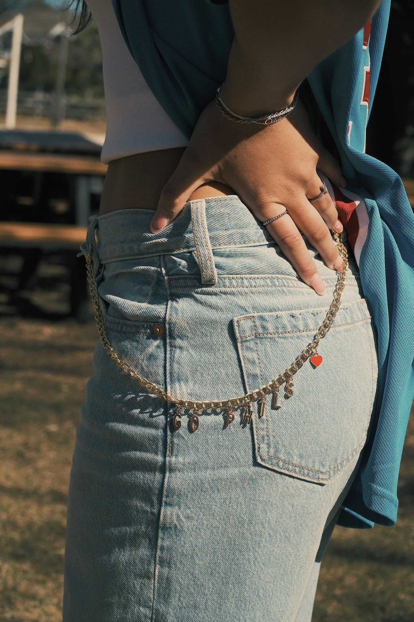 Baseball Belt Chain