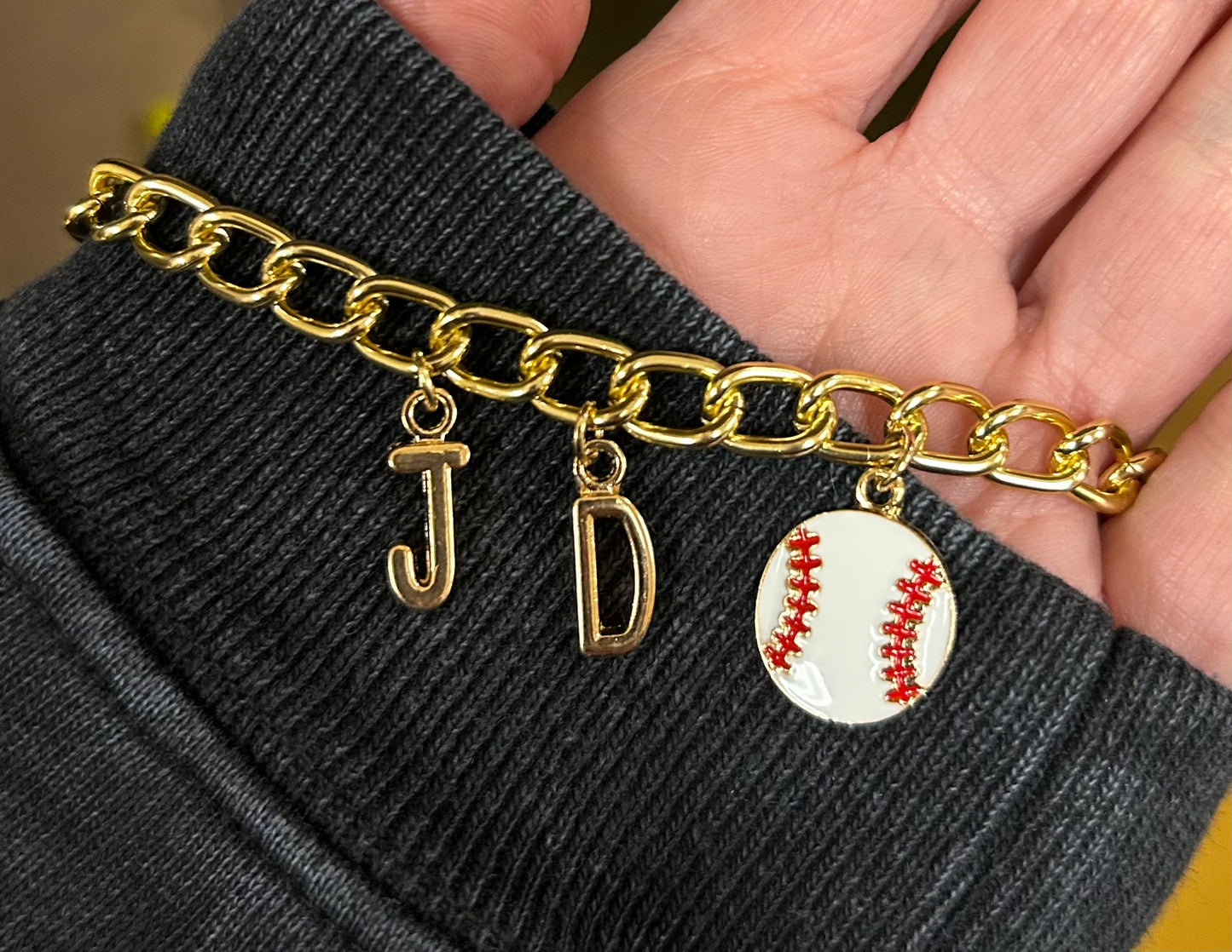 Sports Number Charm Necklace