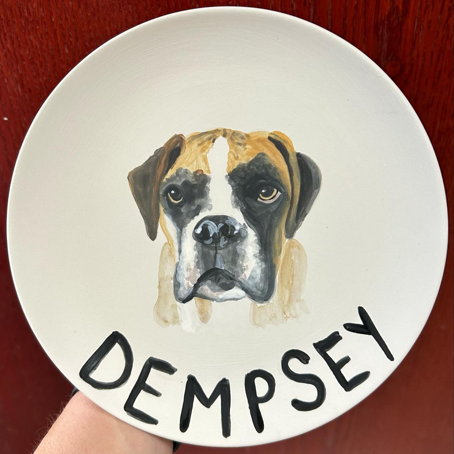 Dog Portrait Plate