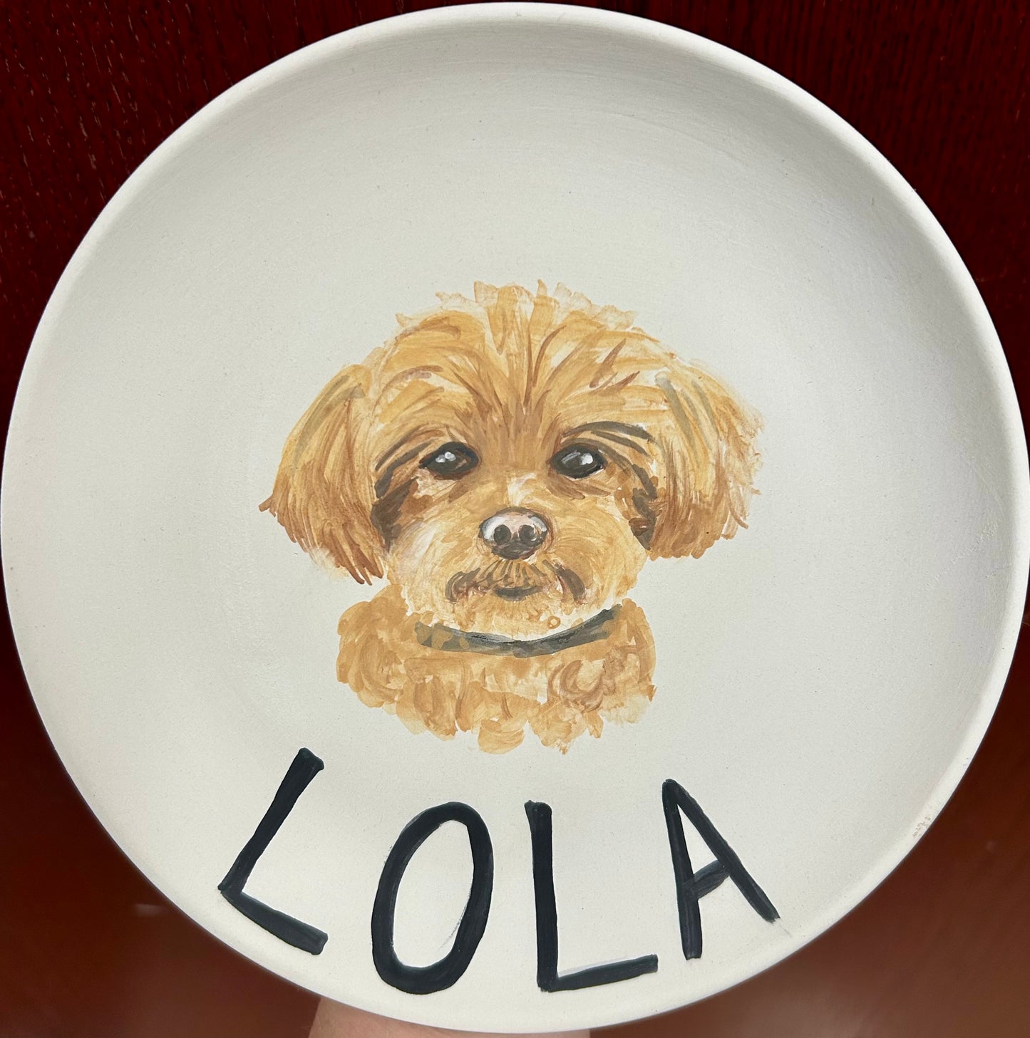 Dog Portrait Plate