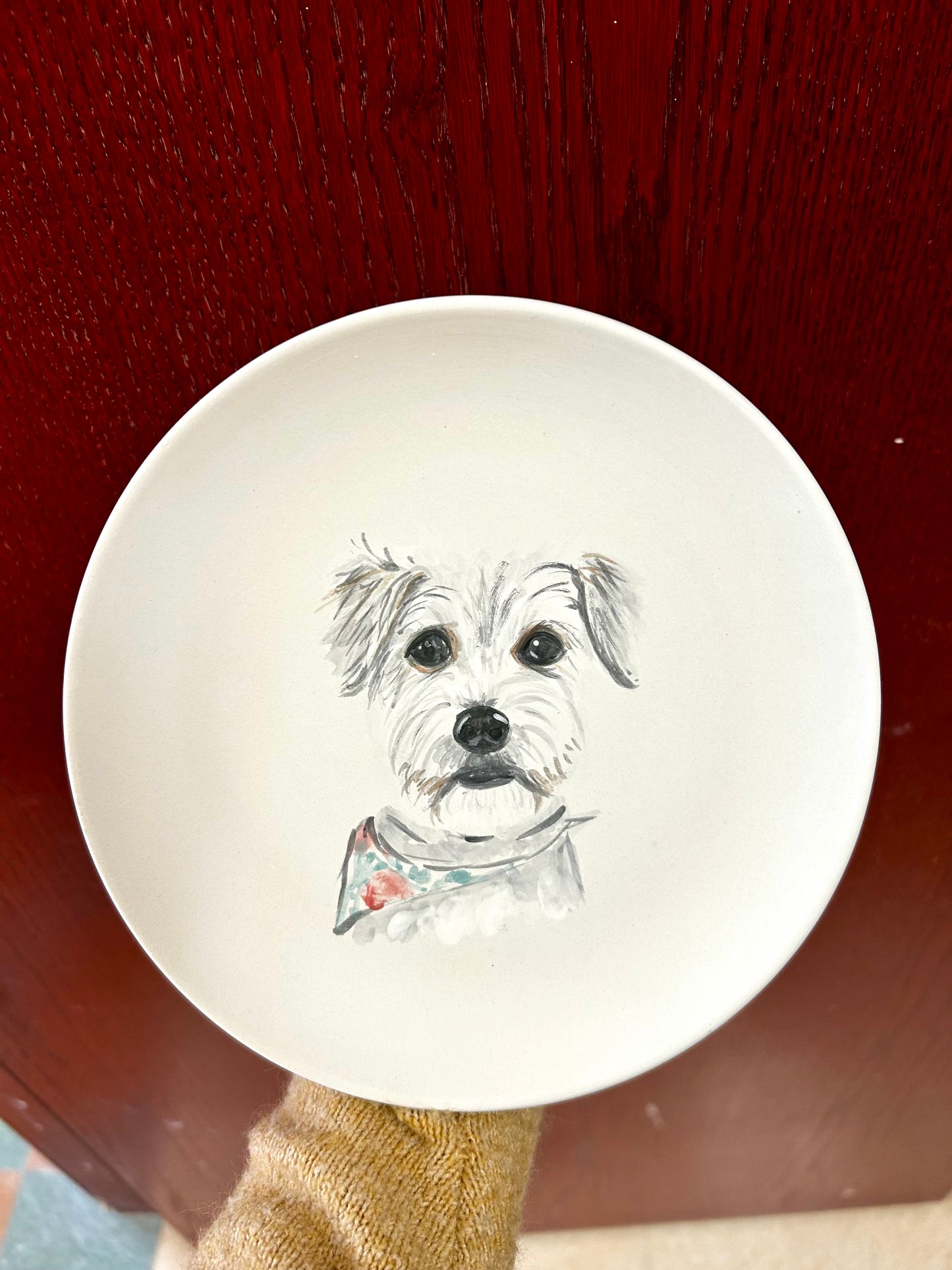 Dog Portrait Plate