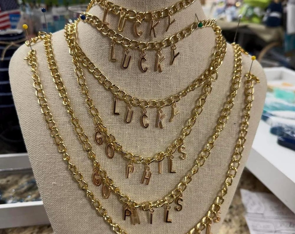 Custom letter/word Chain Necklaces